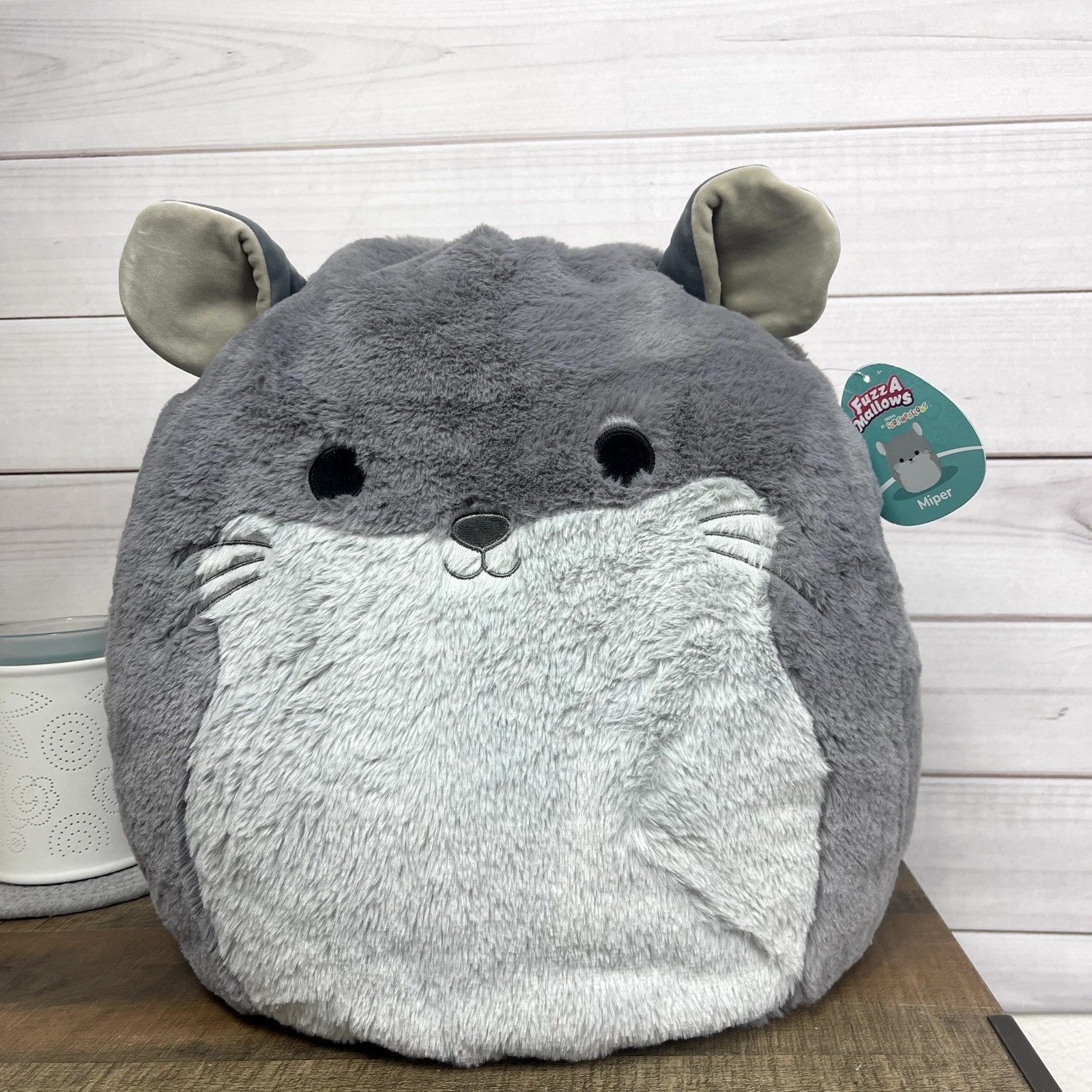 Squishmallows MIPER the MOUSE FUZZAMALLOWS! 16”! NWT