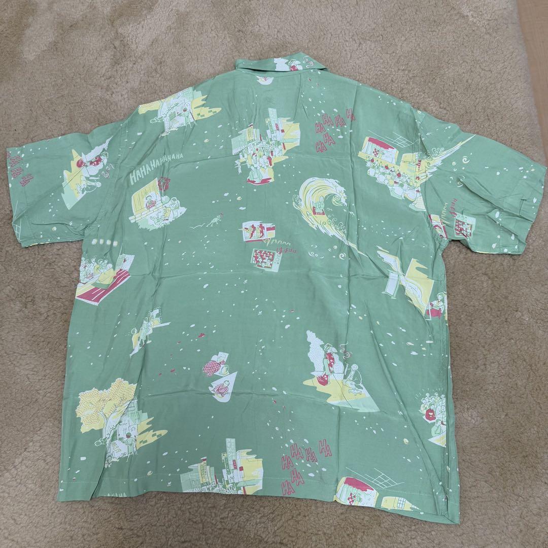 New】Porter Classic Showfolk Aloha Shirt, Size S Hawaiian