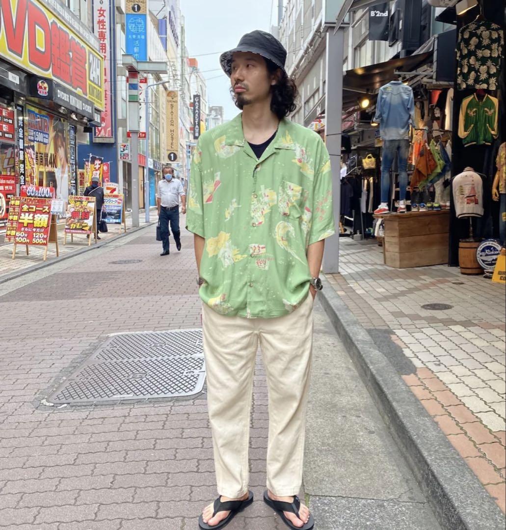 PORTER CLASSIC】SHOWFOLK ALOHA SHIRT-SLOW&STEADY