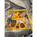 Sebino Arte Fused Glass Homage to Klimt The Kiss 7 3/4 Stunning Yellow Plate