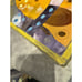 Sebino Arte Fused Glass Homage to Klimt The Kiss 7 3/4 Stunning Yellow Plate