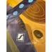 Sebino Arte Fused Glass Homage to Klimt The Kiss 7 3/4 Stunning Yellow Plate