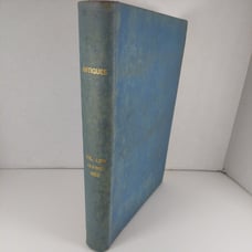 Antiques Magazine Vol LXIV 64 #1-6 July - Dec 1953 Hardcover Bound Illustrated