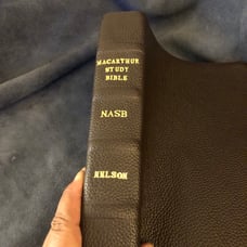 NASB MacArthur study Bible 2nd edition NEW AMERICAN STANDARD cowhide Leather