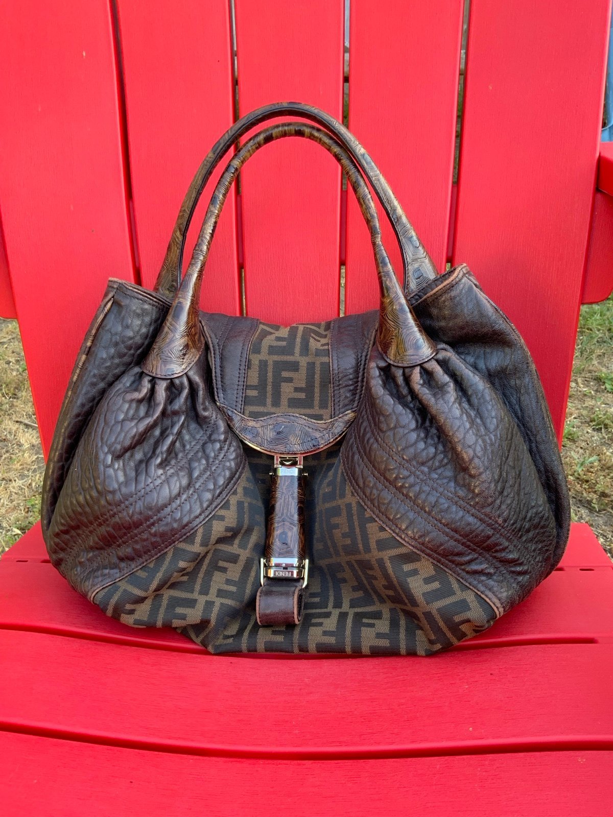 Fendi spy shoulder bags