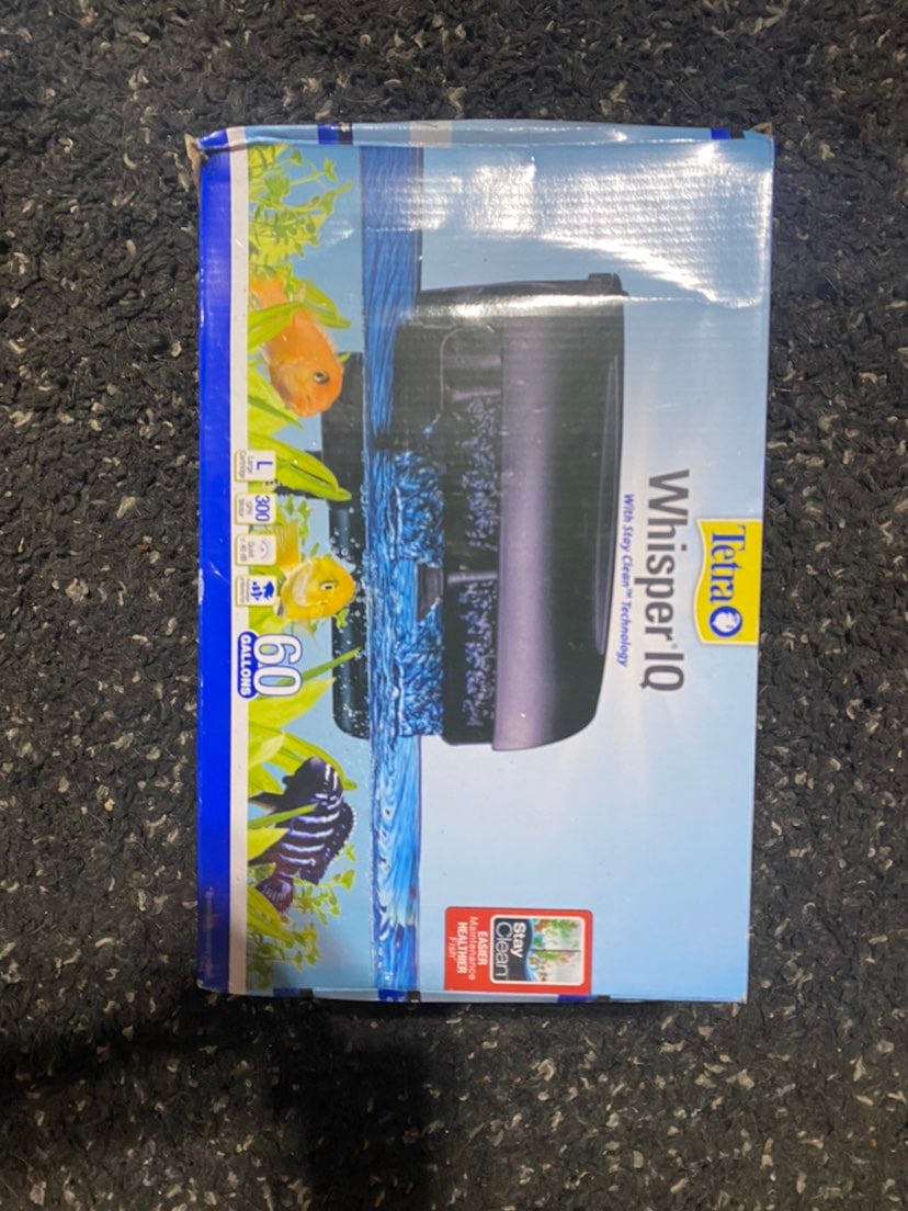 whisper IQ 60gallon filter