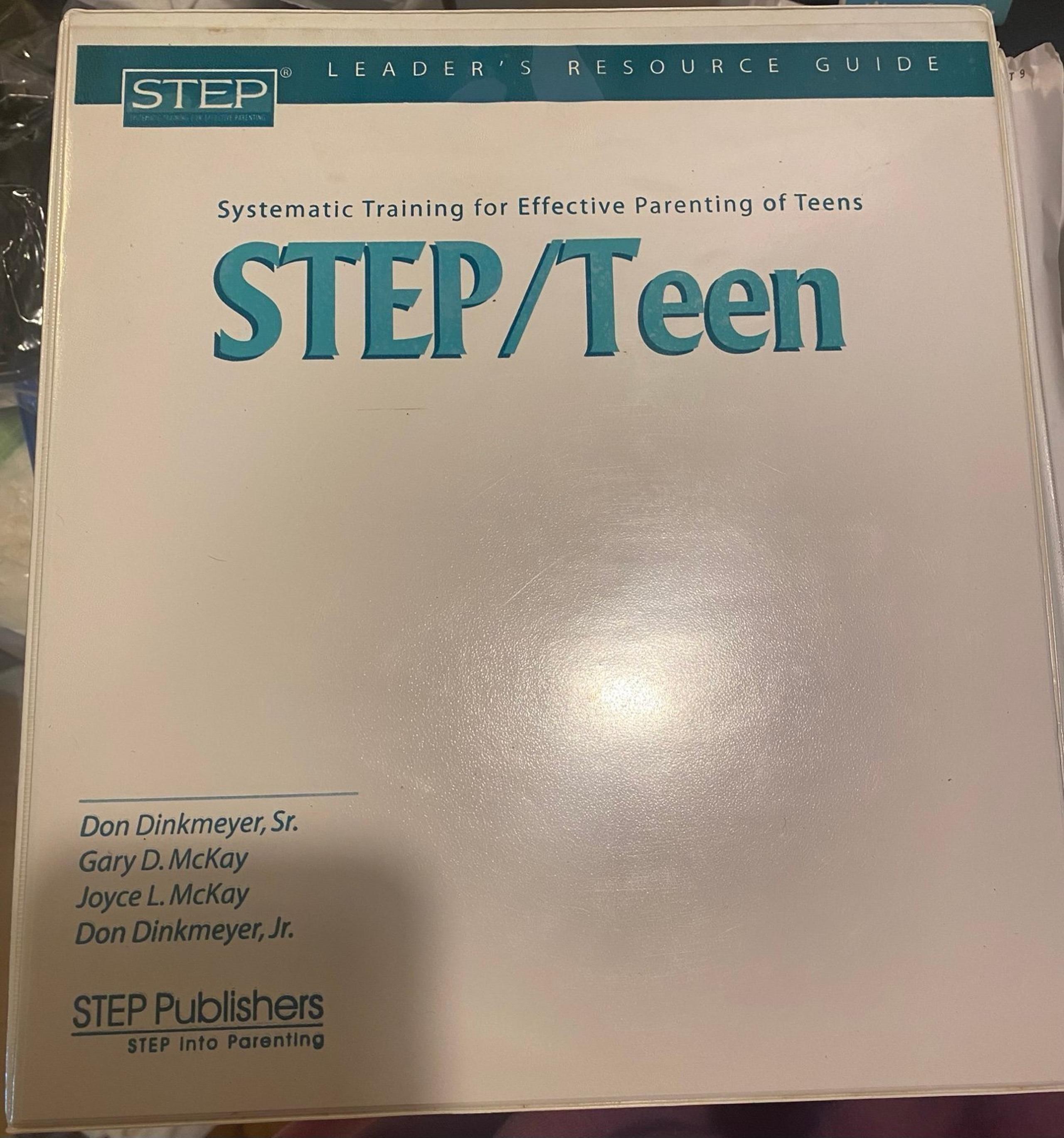 STEP Teen Parenting - Systematic Training for Effective Parenting DVD Included