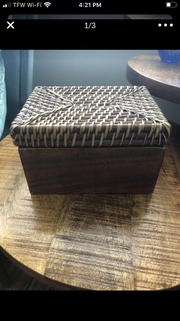 Antique Wood Box