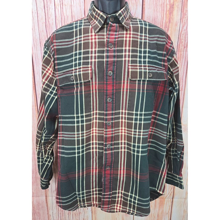 Polo Ralph Lauren Whitfield Mens Plaid Button-Up Shirt Medium