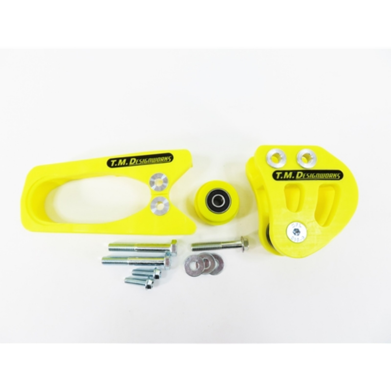 TM Designworks Slide N Guide Kit Yellow Suzuki LTR 450 LTR450 LT-R 2006-2007