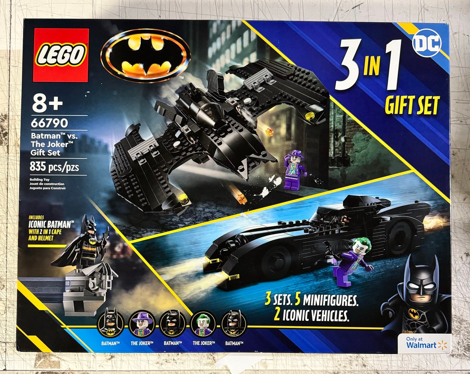 LEGO 66790 Batman vs. The Joker Gift Set DC COMICS 8+ Sealed (30653/76224/76265)
