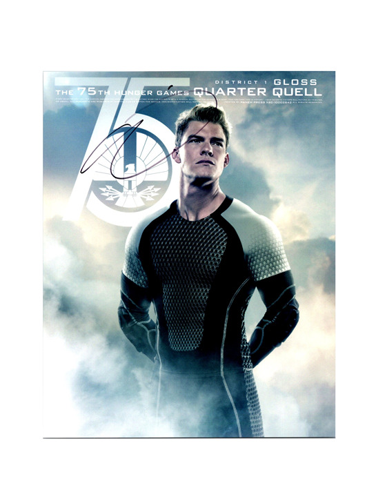 Alan Ritchson Signed Autograph 8x10 Hunger Games Gloss Photo