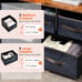 5-Drawer Dresser Cabinet