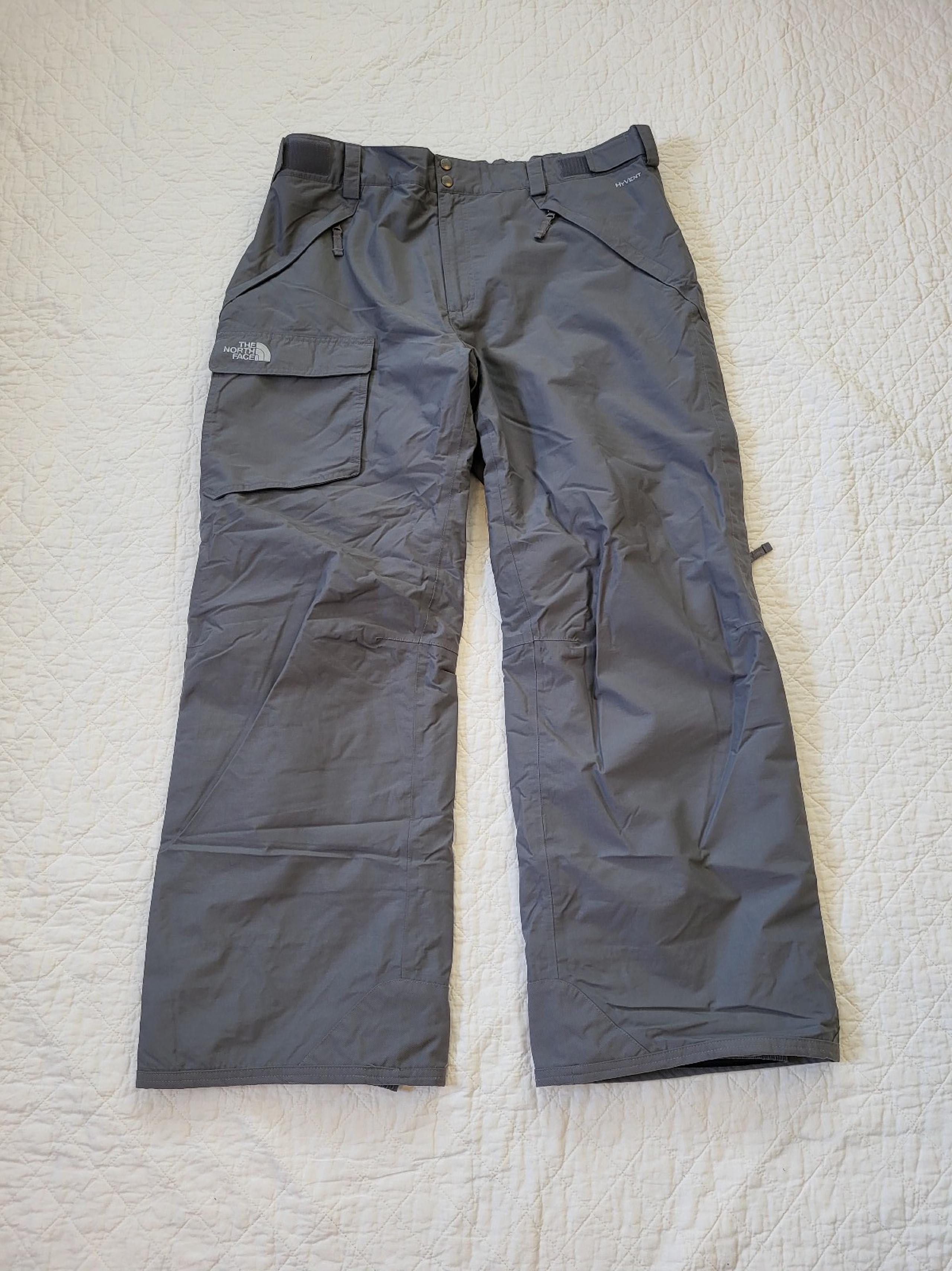 The North Face Men’s Freedom Insulated Snow Pants XL in Grey