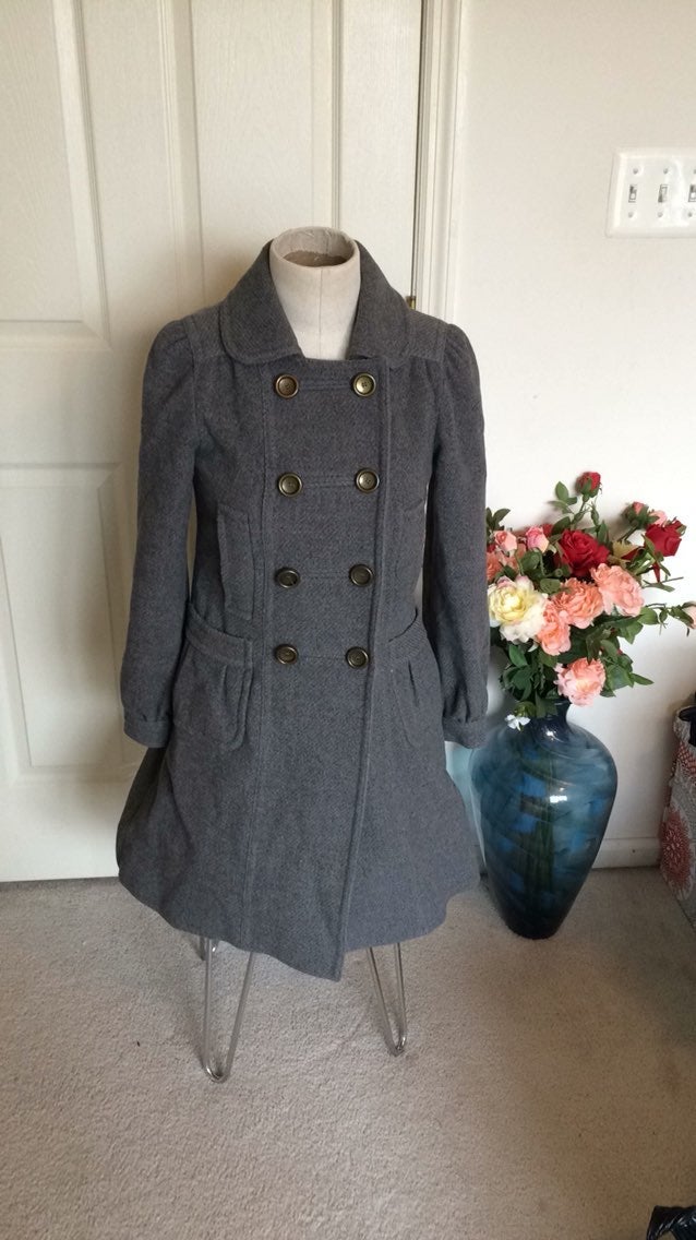 Marc By marc Jacobs Gray Coat Size 2