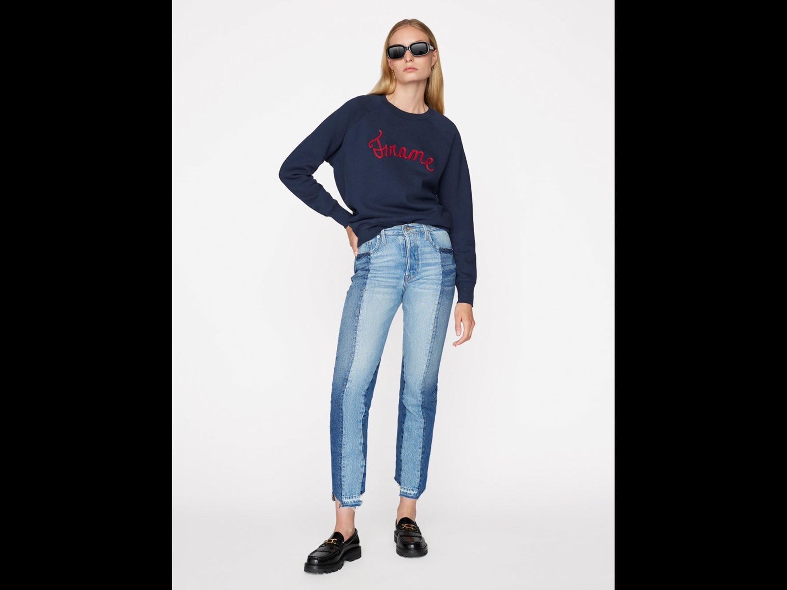 NWT 2 Tone Nouveau Le Mix FRAME Jeans Size 27
