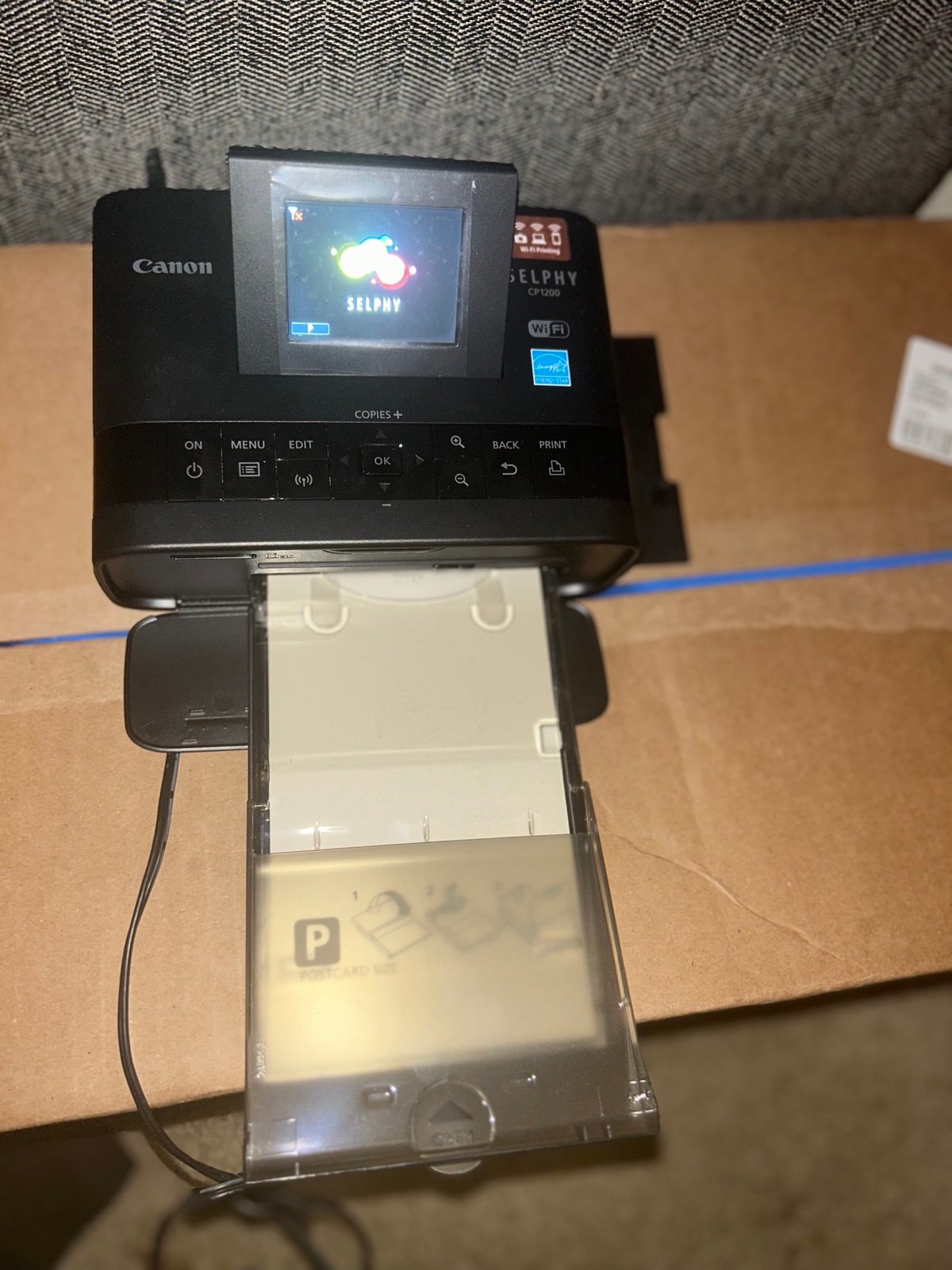 Canon Selphy Cp1200 Compact photo printer