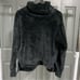 Athleta Double cozy karma funnel neck sweatshirt black Size Medium