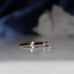 14k Yellow Gold Engagement Ring .23ct Sz 6 m8724a