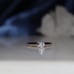 14k Yellow Gold Engagement Ring .23ct Sz 6 m8724a