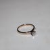 14k Yellow Gold Engagement Ring .23ct Sz 6 m8724a