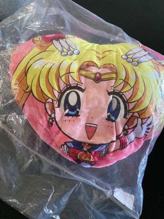 NEW Sailor Moon Cushion with Blanket TAIWAN exclusive