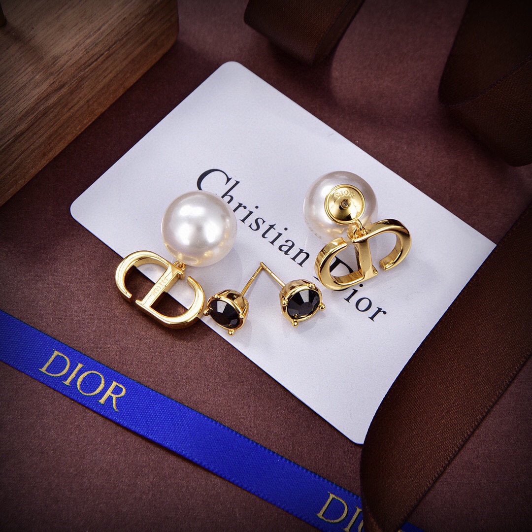 CD earrings
