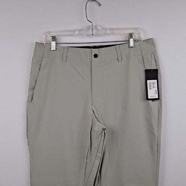 Oakley Men's Black Grey Athletic Nylon Slacks Pants