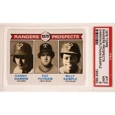 PSA 9 1979 TOPPS RANGERS ROOKIES DARWIN+