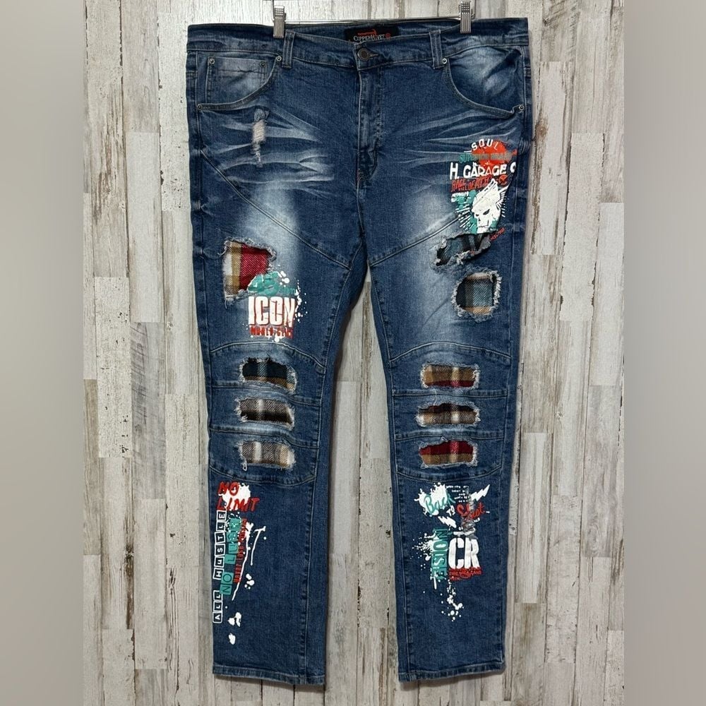 Copper Rivet Jeans 42x32