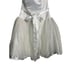 Gunne Sax White 80s Prom Dress Satin 5 / 6 Strapless Retro Jessica McClintock