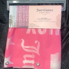 Juicy Couture shower curtain