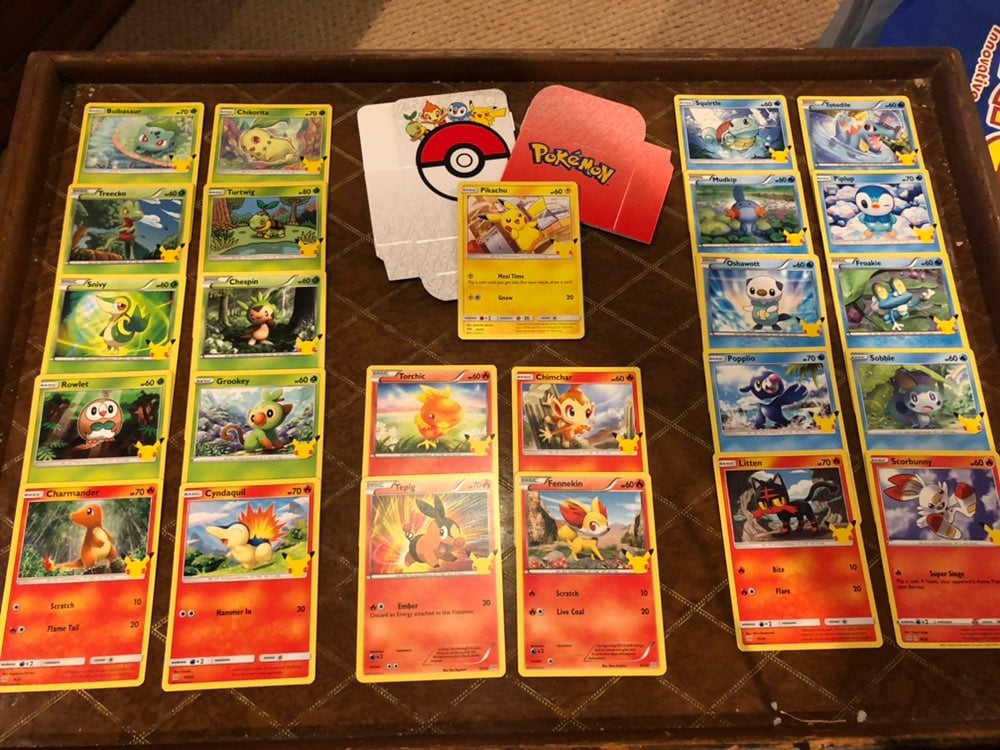 McDonald's Pokemon 2021 Base Cards Set