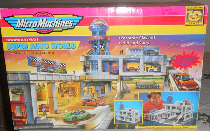 Micro Machines Super Auto World Playset New Sealed HTF