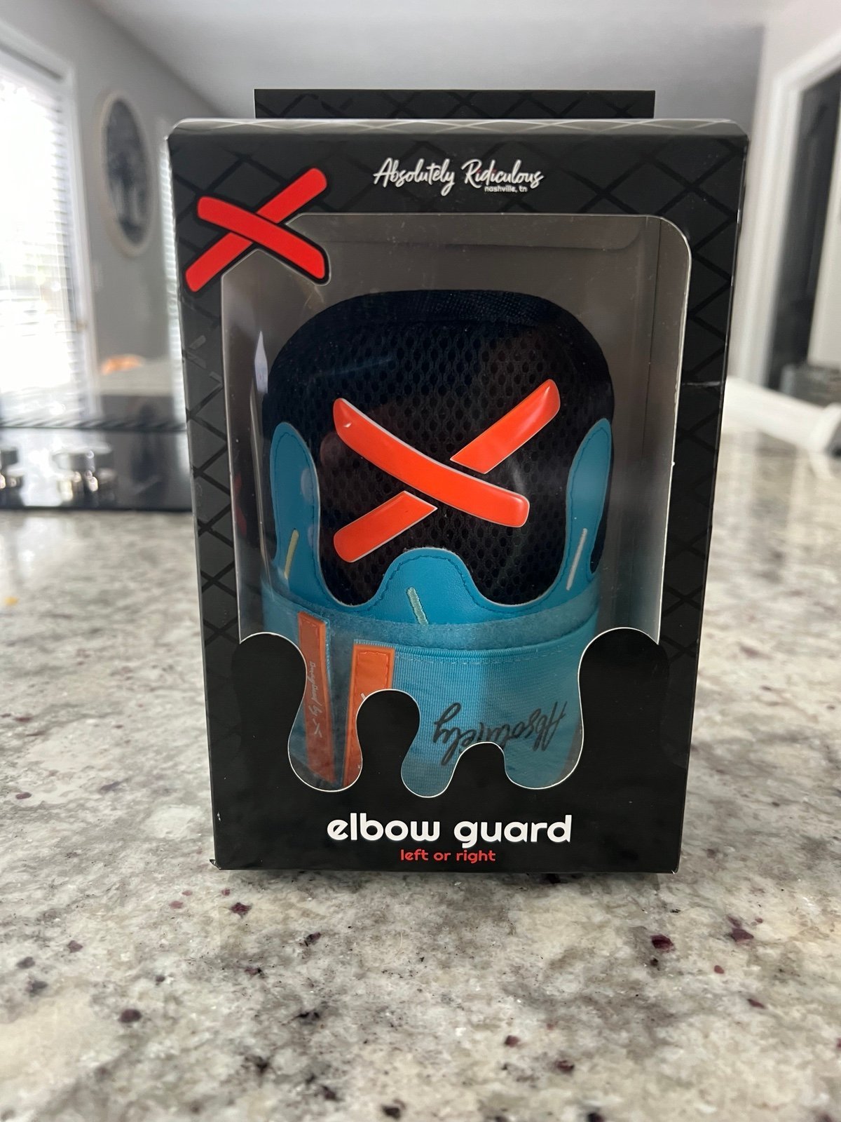 Absolutely Ridiculous youth elbow guard Pushin p