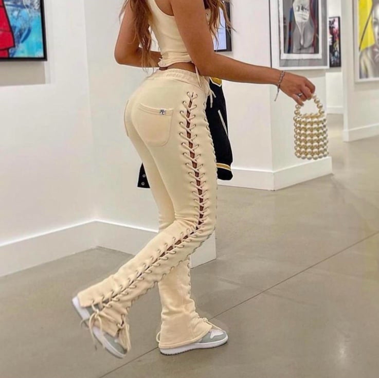 Hidden Cult Laced up Pants