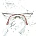 Technolite TLD520 LI Eyeglasses Round Oval silver Half Rim Frames 49-18-135