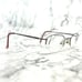 Technolite TLD520 LI Eyeglasses Round Oval silver Half Rim Frames 49-18-135