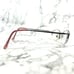 Technolite TLD520 LI Eyeglasses Round Oval silver Half Rim Frames 49-18-135