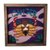 Yarn Art Panting Framed Zodiac Cancer Wood Purple Astrology