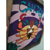 Yarn Art Panting Framed Zodiac Cancer Wood Purple Astrology