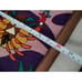 Yarn Art Panting Framed Zodiac Cancer Wood Purple Astrology