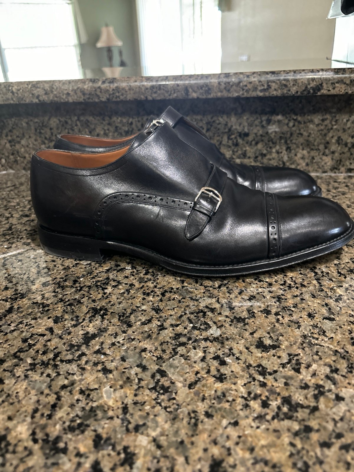 Bally leather dress shoes