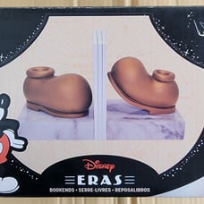 Disney100 - Mickey Mouse Boots Bookends (Disney Eras Collection) (Brand New)