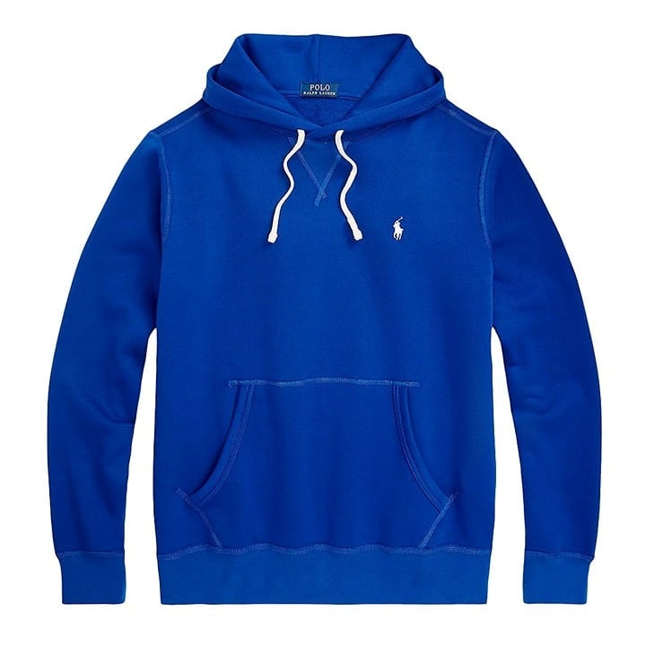 Polo Ralph Lauren Men's RL Fleece Hoodie Sweatshirt Blue Size S (MSRP 138)