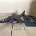 US McDonnell Douglas AV-8B Harrier II fighter aircraft plane moc blocks USA jet