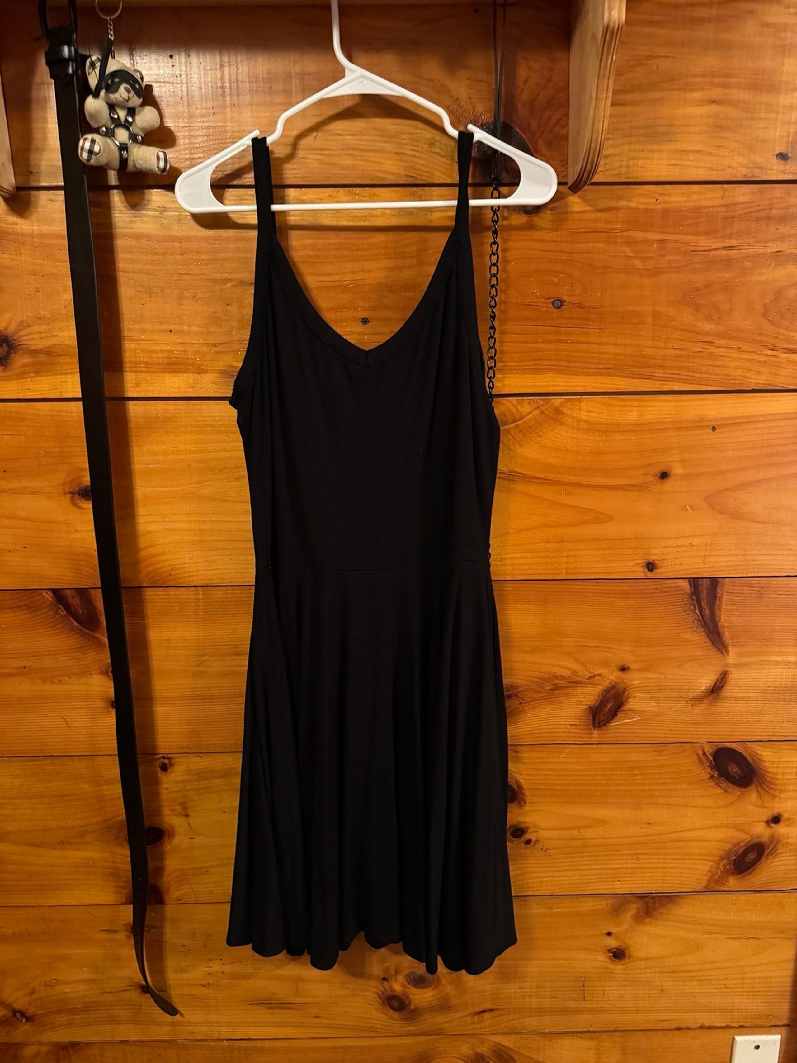black fit and flare sundress - Cynthia Rowley