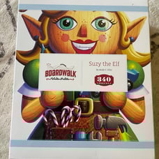 Boardwalk Suzy the elf wooden puzzle
