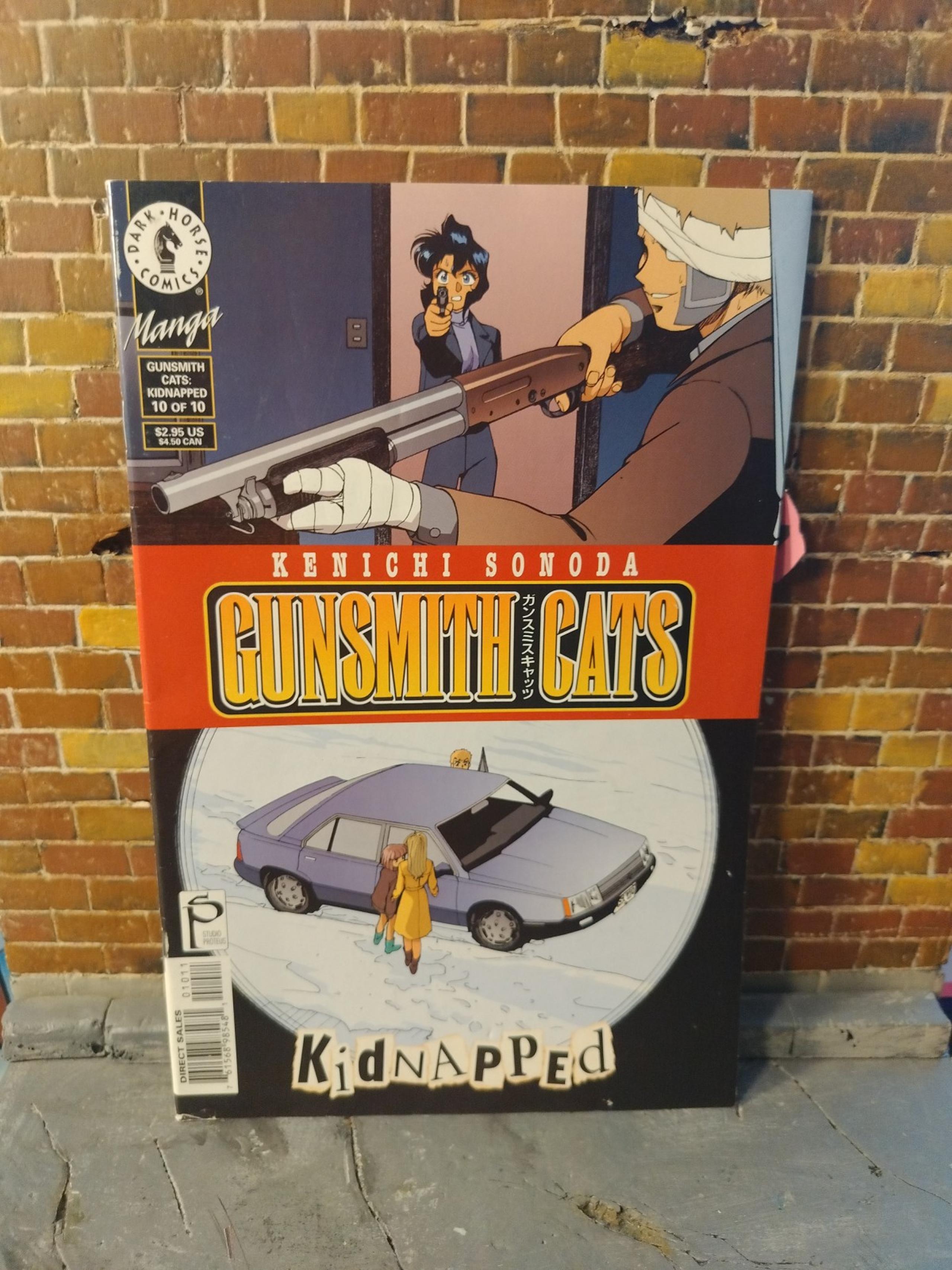 Gunsmith Cats Kidnapped 10 of 10 DARK HORSE COMIC BOOK  manga