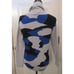 NWT Pure Amici 100% Cashmere Womens Camo Knit Sweater Luxury Brand Size XS
